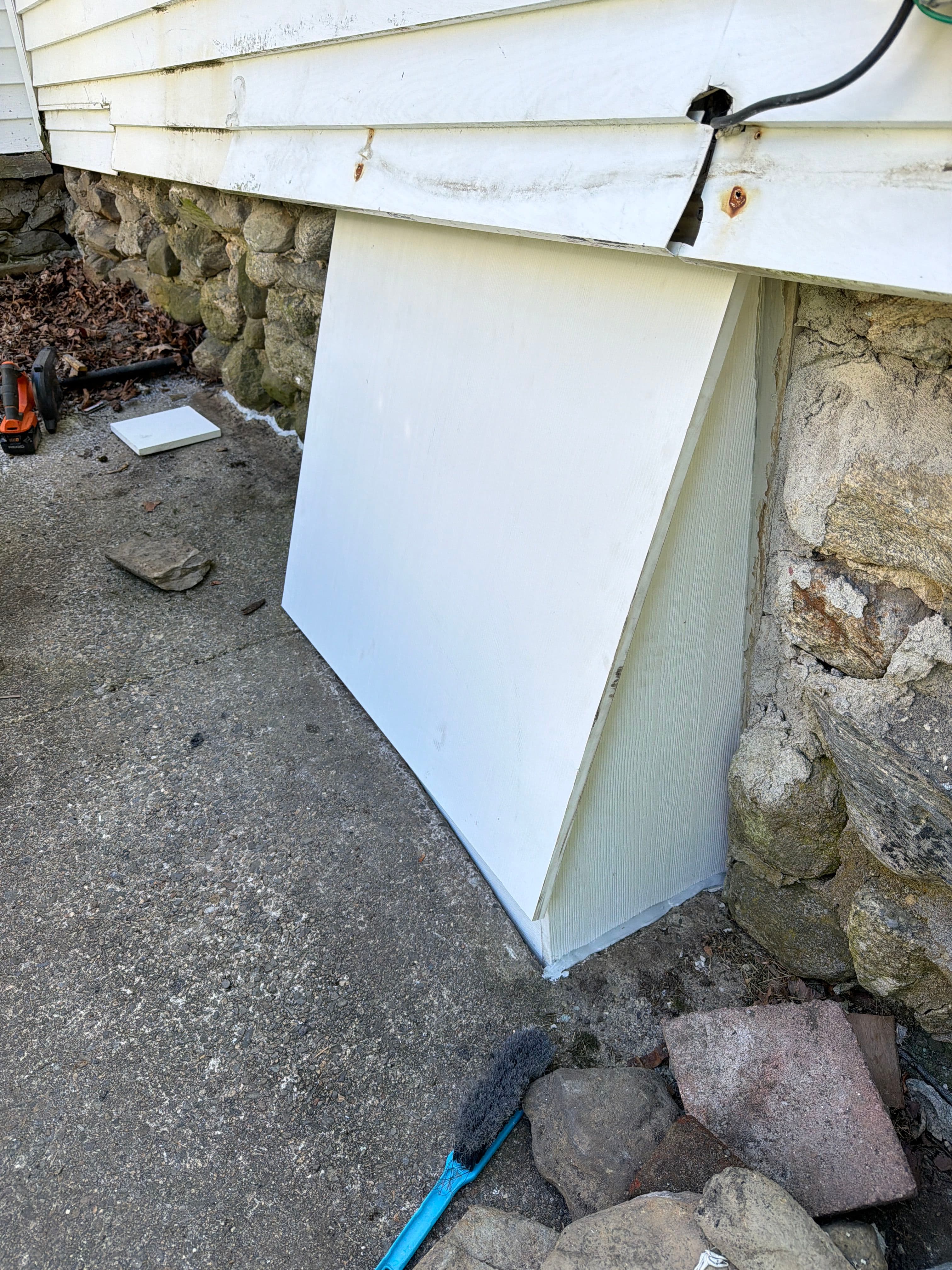 Project Old Basement Bulkhead Gets a Custom Fix That Actually Lasts image