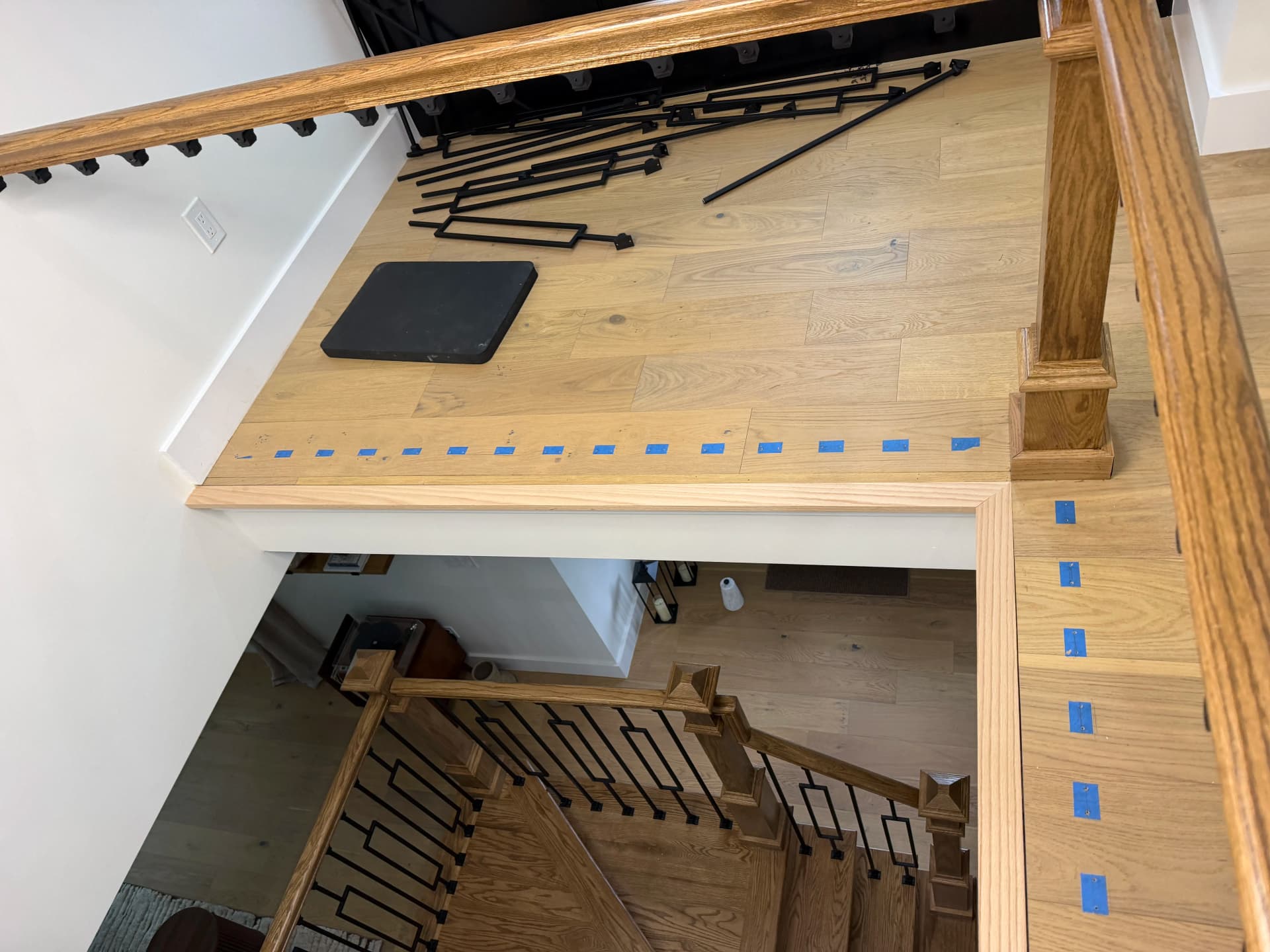 Gallery photos for Custom Red Oak Stair Nosing and Trim on a New Build: Image #7